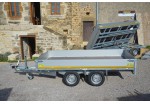PROMO Eduard Plateau multi-usages 330 x 180 ridelles de 30 cm PTAC 2700 kg 72cm